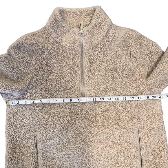 Calvin Klein Half-Zip Sherpa Jacket Size Medium - Picture 8 of 11